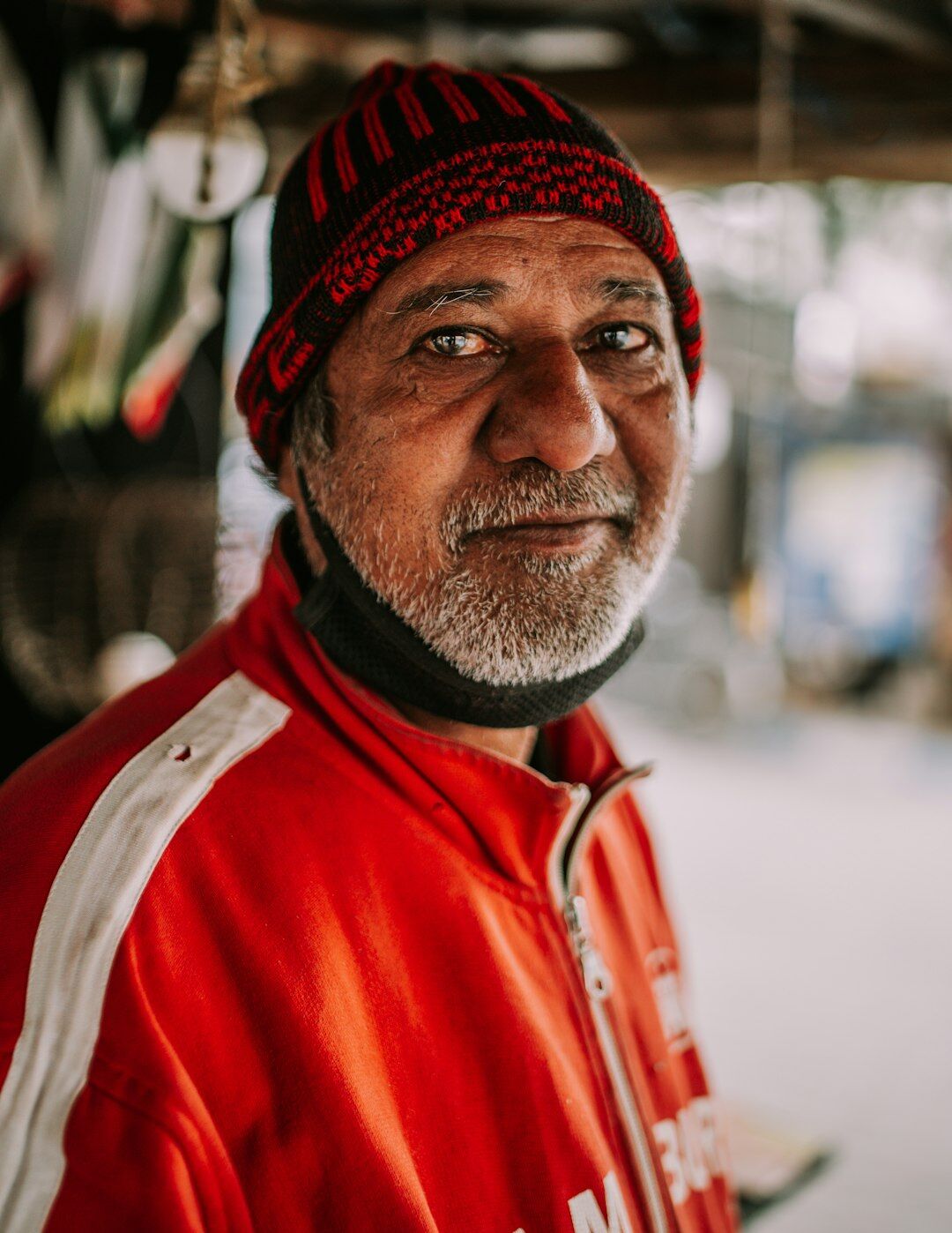 Smiling senior Swiss man portrait